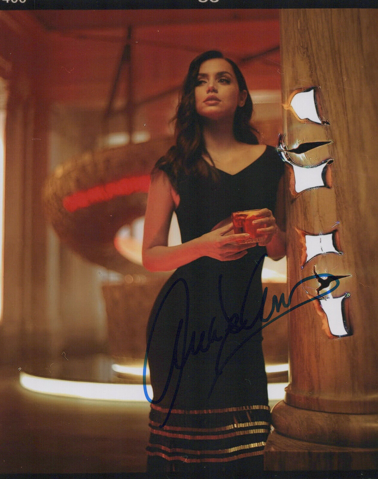 Ana de Armas signed 8x10 Photo Poster painting in-person