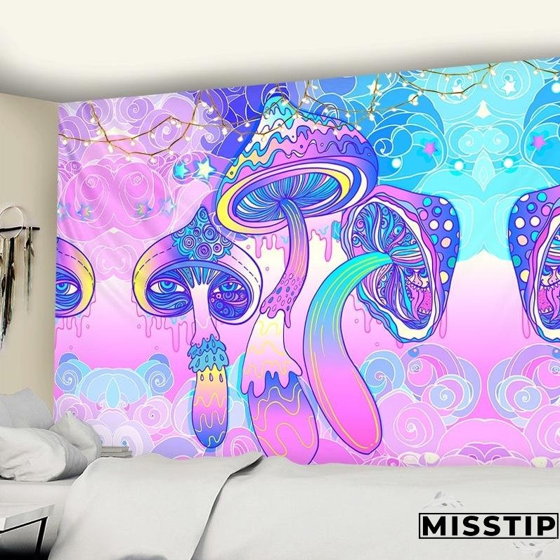 Indian Mandala Tapestry Wall Hanging Bohemian Gypsy Psychedelic Tapiz Witchcraft Tapestry