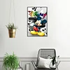 Disney Mickey - runder Bohrer Diamantmalerei - 30 * 50cm