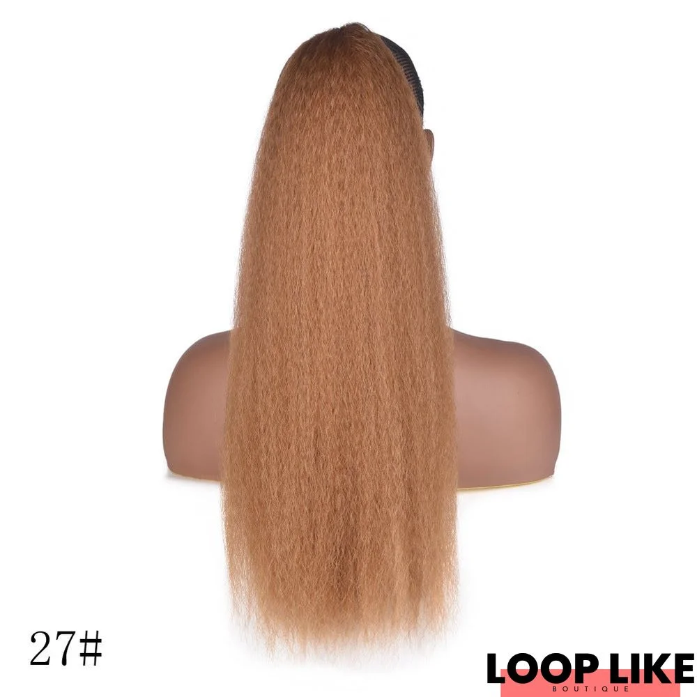 Wig Ponytail Long Curly Ponytail