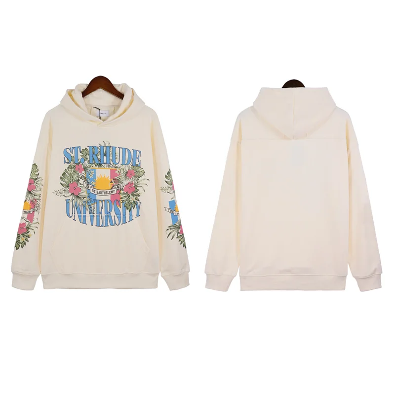 RHUDE 2023 new hoodie sports sweater