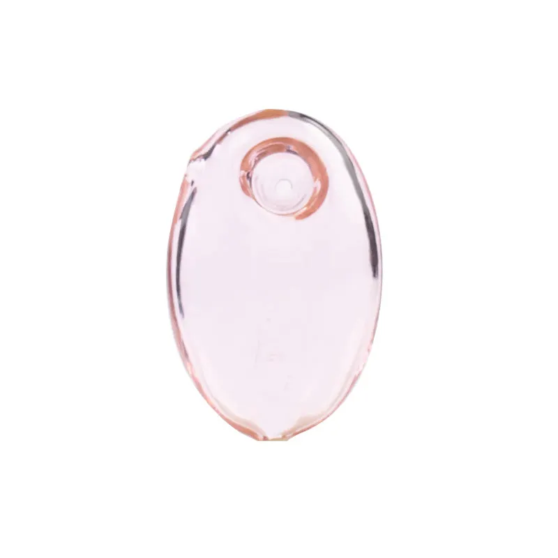 3" Multiple Color Glass Hand Pipe Round Shape