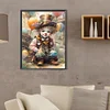 Clown-Full carré diamant peinture-30 * 40cm