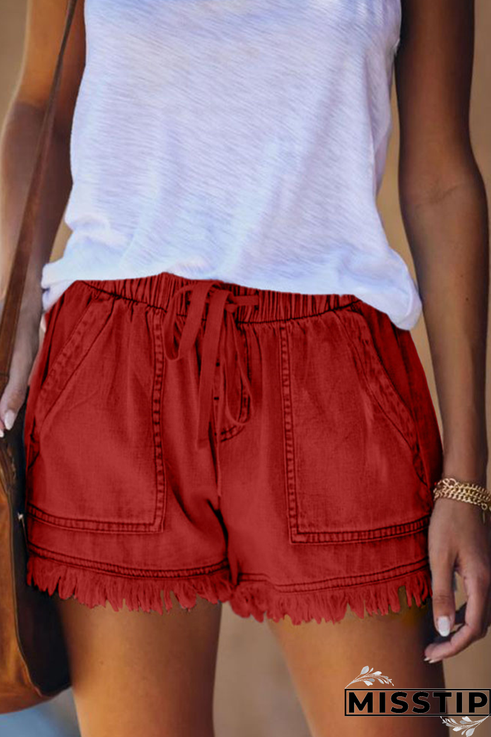 Khaki Fashion Casual Regular Solid Jeans