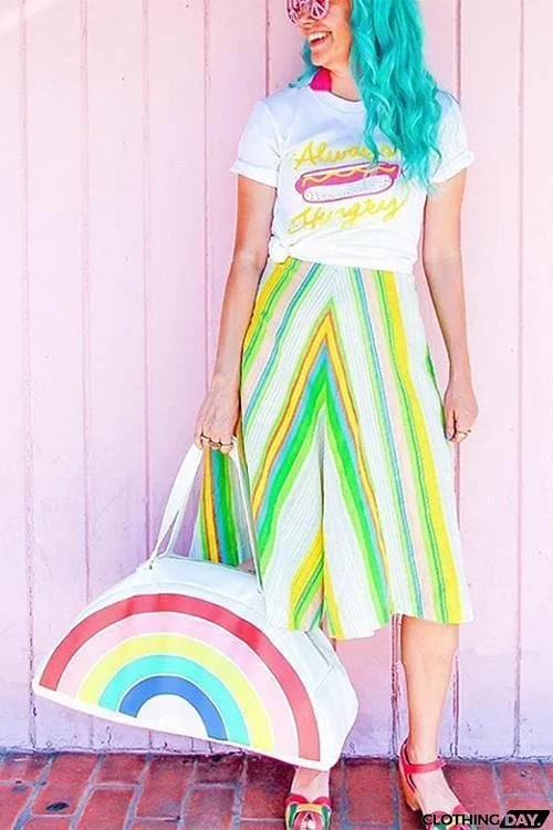 Rainbow Treval Bag
