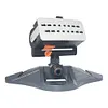 Mini Oscillating Sprinkler 16 Holes Plants Water Sprayer for Outdoor Yard Garden