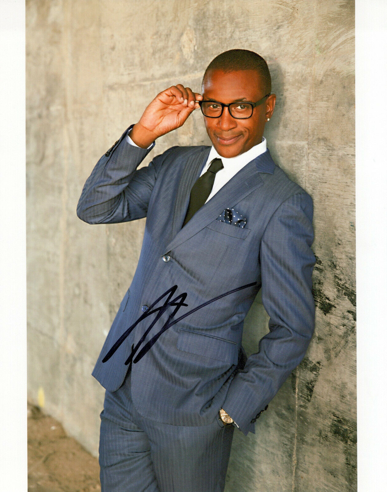 Tommy Davidson head shot autographed Photo Poster painting signed 8x10 #6