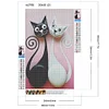 Diamond Painting -DIY Round Drill Cat(30x45cm)