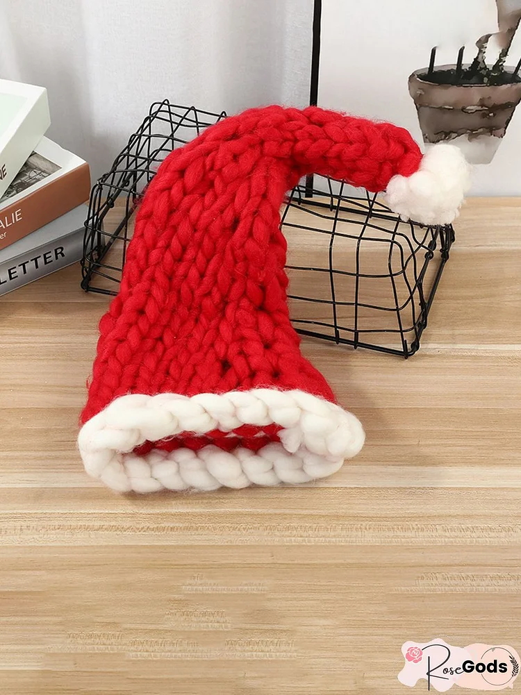 Christmas Simple Woven Hat