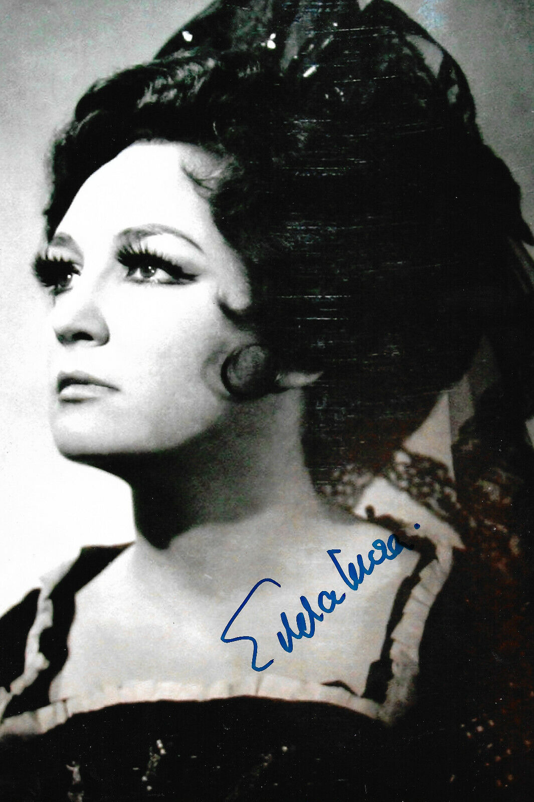 Edda Moser Opera signed 8x12 inch Photo Poster painting autograph