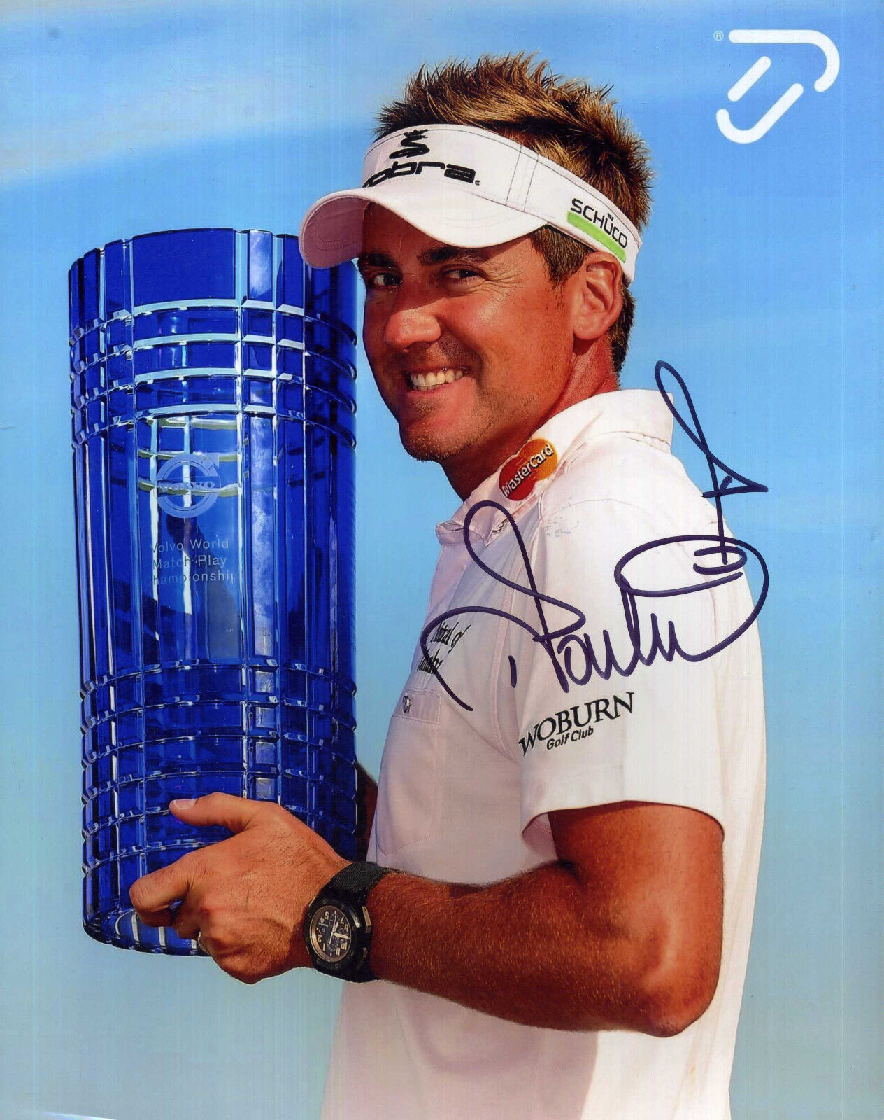 IAN POULTER Signed Photo Poster paintinggraph - GOLF Star & Ryder Cup winner - preprint