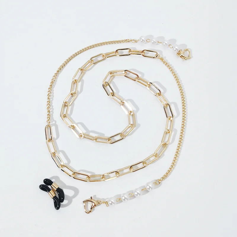 Pearl Mix Stylish Mask Chain& Glasses Chain & Necklace
