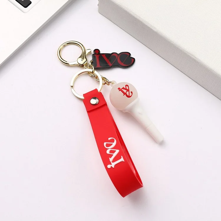 IVE Light Stick 3D Keychain