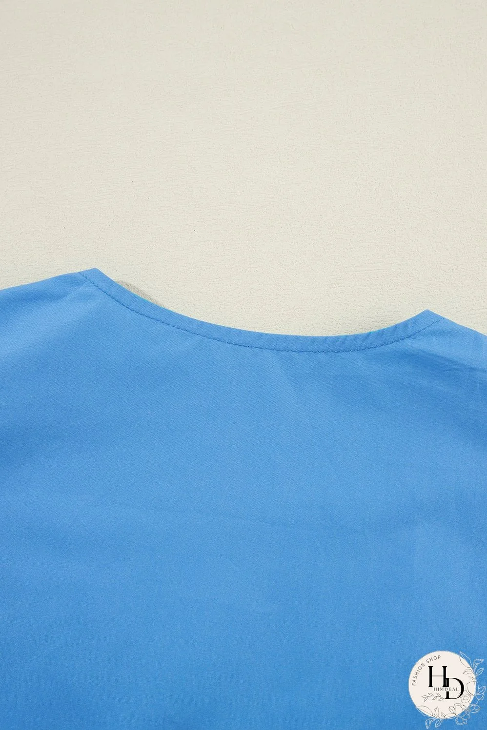 Relaxed Fit V-Neck Summer Dress