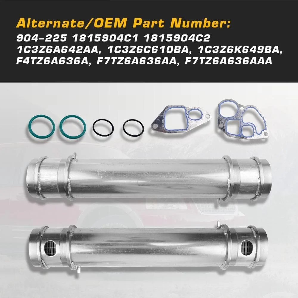 Garlaven Engine Oil Cooler Assembly Replaces 1C3Z-6A642-AA 904-225 Fit for 7.3L 1994-2003