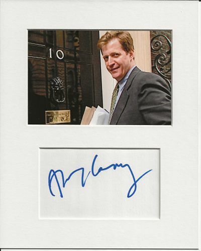 Alastair Campbell politics genuine authentic autograph signature and Photo Poster painting AFTAL