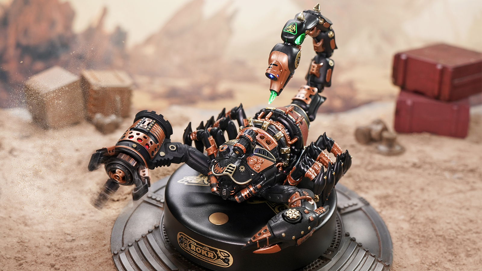 ROKR Mechanical Age 3D Beetle Model | 3D Metal Puzzle | Robotime