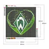 Werder Bremen Football Team Logo-Full Round Diamond Painting 40*40cm