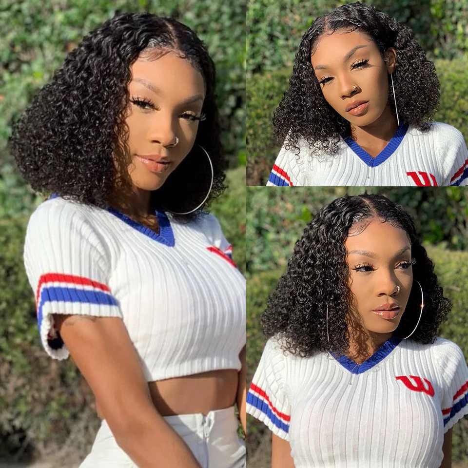 Short Bob Wave Wigs Black Wigs Brazilian Style ELCNEPAL
