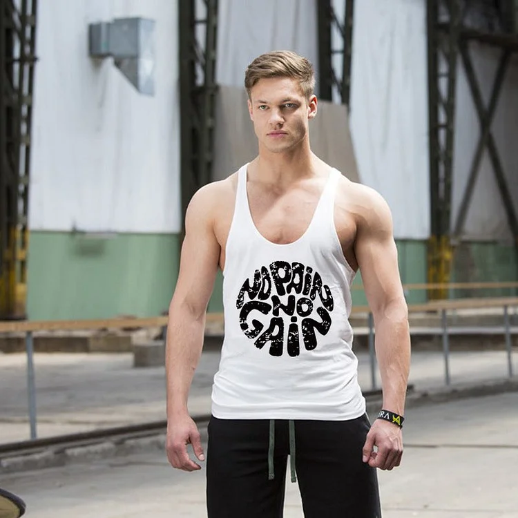 Man Tanks Men's Fitness Sports Vest Loose