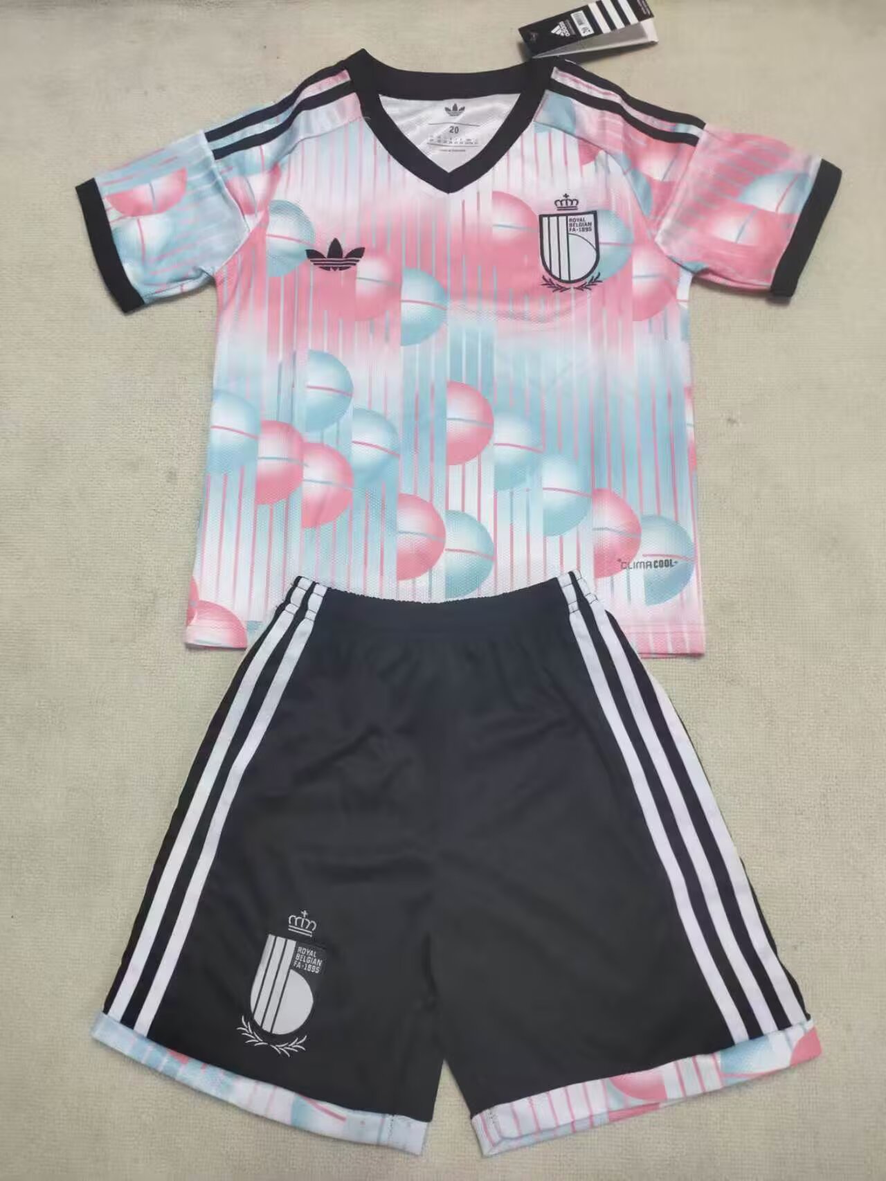 2026 Kids Size Belgium National Team Away Football Shirt 1:1 Thai Quality
