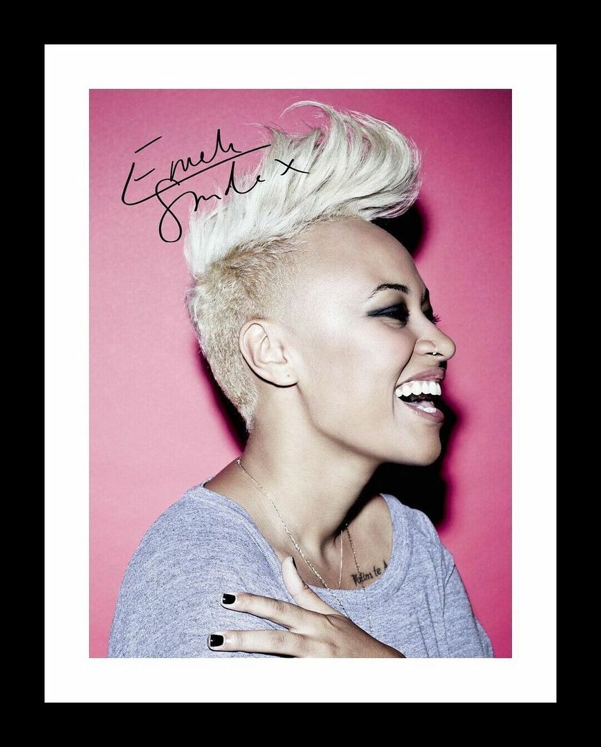 Emeli Sande Autograph Signed & Framed Photo Poster painting 7