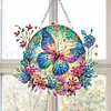 Blume Schmetterling - 5d DIY Handwerk Anhänger