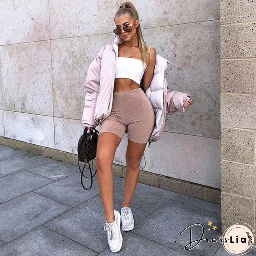 Athletic Spandex Sport Shorts Tight Running Gym Shorts