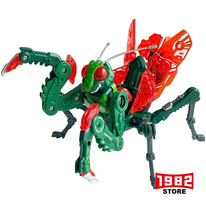 52TOYS BEASTBOX BB-28 REAPER Mantis Mini Transformers Model Action Figure BOX - Beast Box Series, Reaper Mantis Robot, Transforming Collectible, Miniature Figurine, Sealed Pack, Kids Toy, Adult Display, 3rd Party Figure, BB-28 Variant, Insect Robot Design