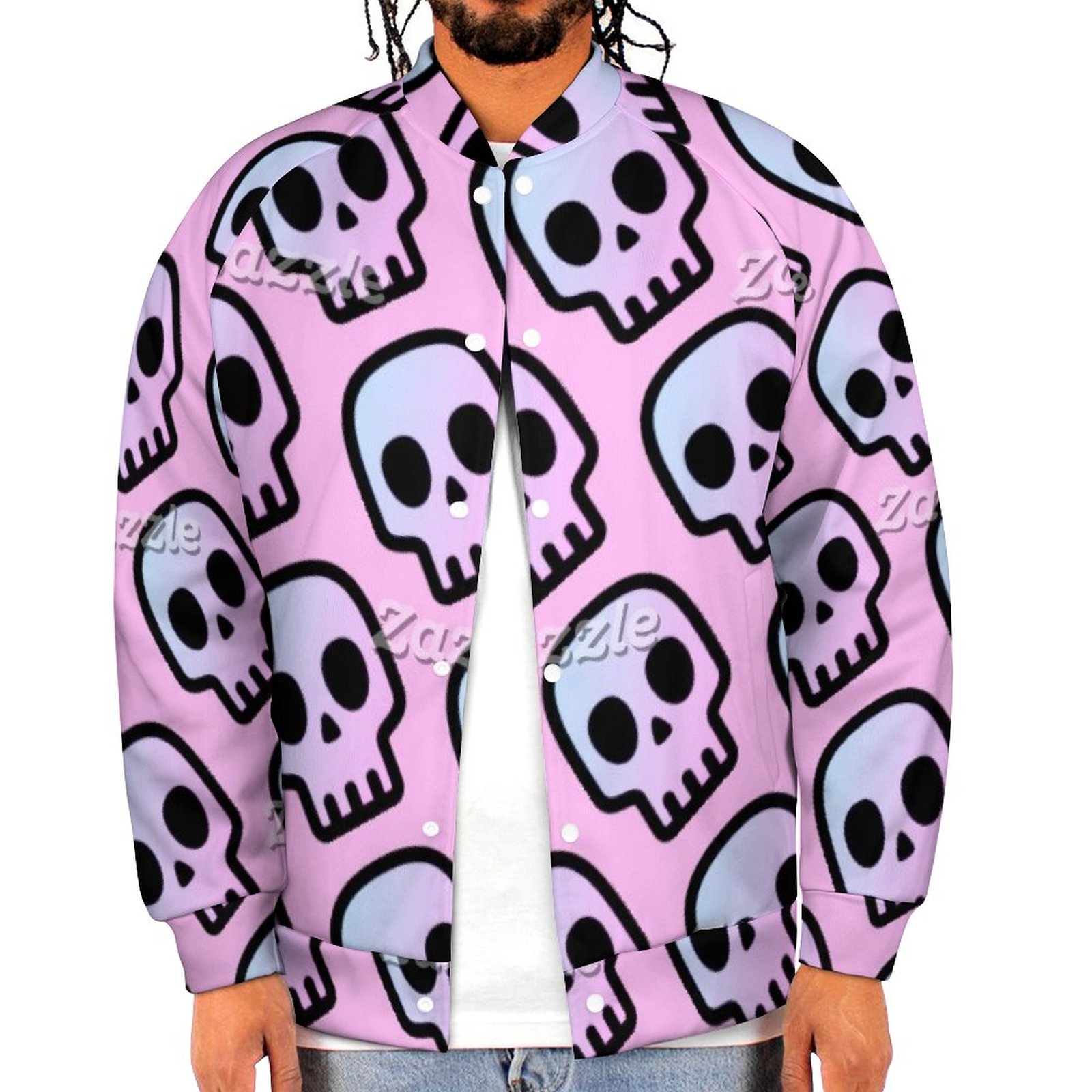 SFNEEWHO Pastel Goth Creepy Cute Headhunter Emoji Skull Mens Baseball ...