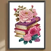 Diamond Painting-DIY Crystal Rhinestone Flowers Three Books
