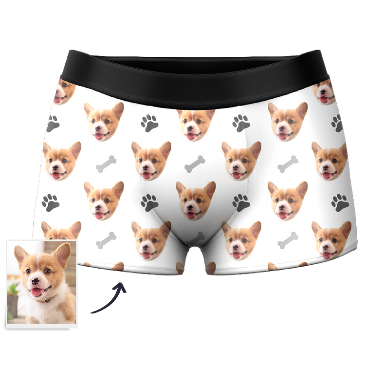 Custom Dog Boxer Shorts