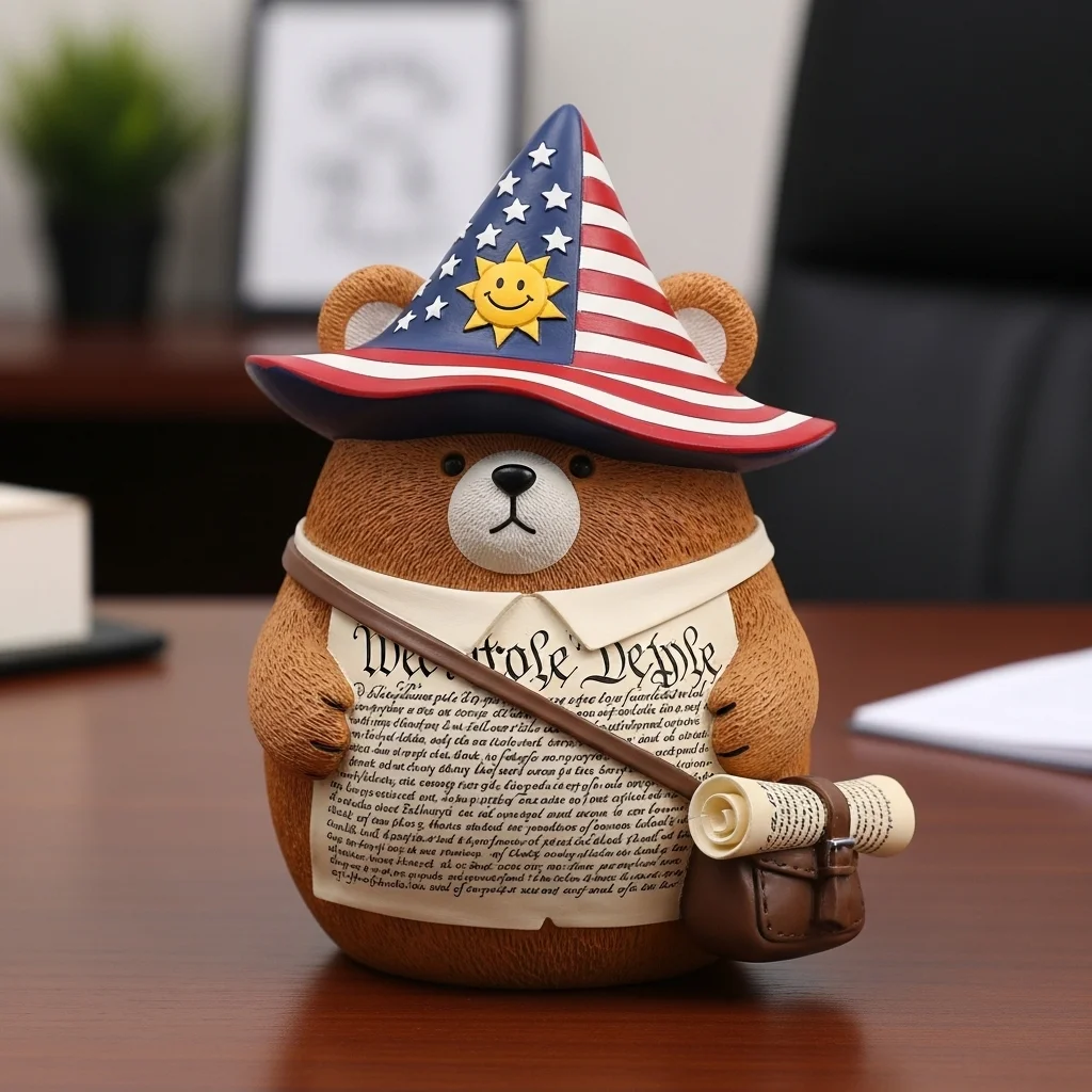 Cute Animal History Resin Ornaments