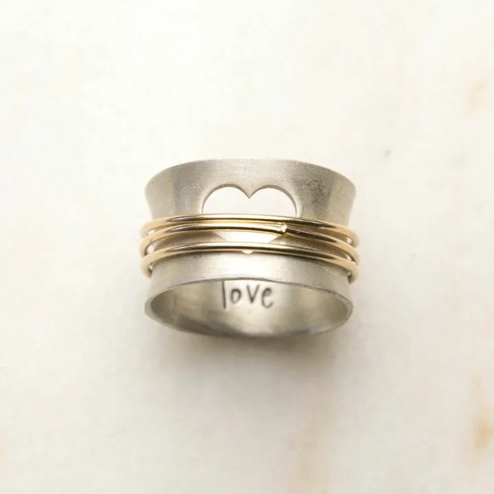 Retro Love Wrapping Ring