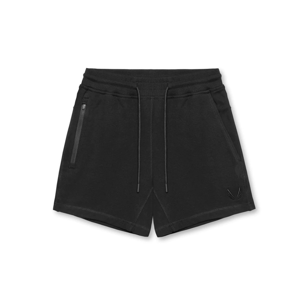 Mature Men's Solid Pants Sports Leisure Training Loose Shorts