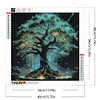 Diamond Painting-5D Full Round Drill Life Tree(40*40 CM)
