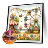 Diamond Painting -DIY Full Round Drill Amusement Park(40*40CM)