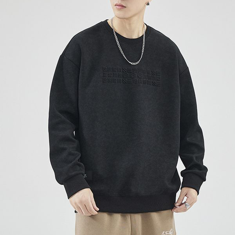 American Suede 3D Steel Printed Vintage Hoodie