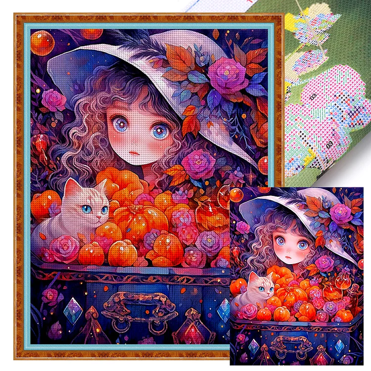 5d Diy Large Diamond Painting Kit, Suitable For Adults, Children, Round Diamond  Art Kit With Flowing Design, Picture & Number Kit, Ideal For Home Wall  Decoration, Gift, Christmas, Halloween