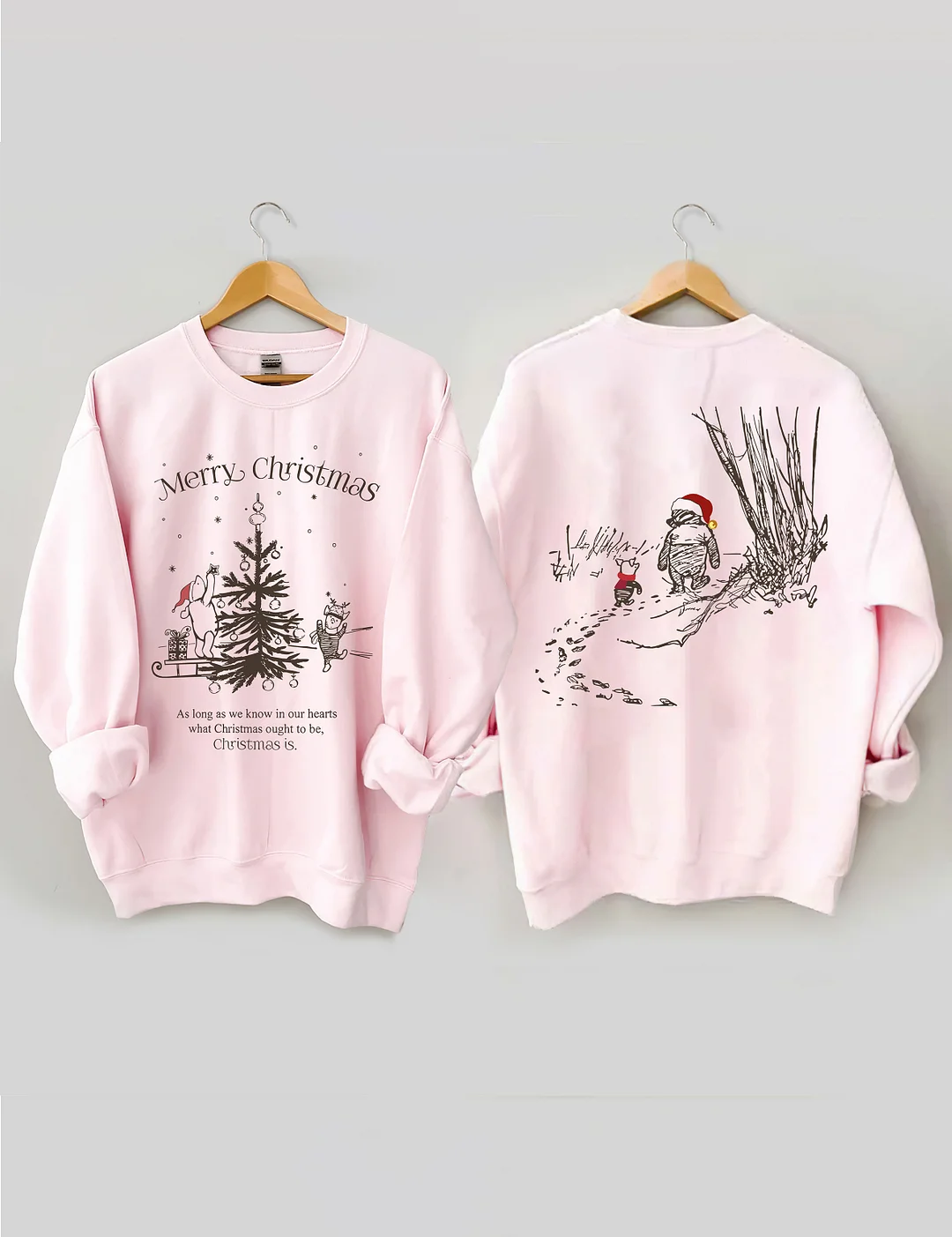Winnie And Piglet Christmas Sweatshirt