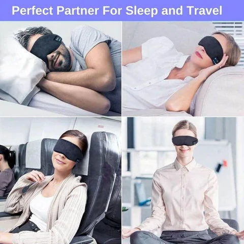 Sleeping Mask with Headphones