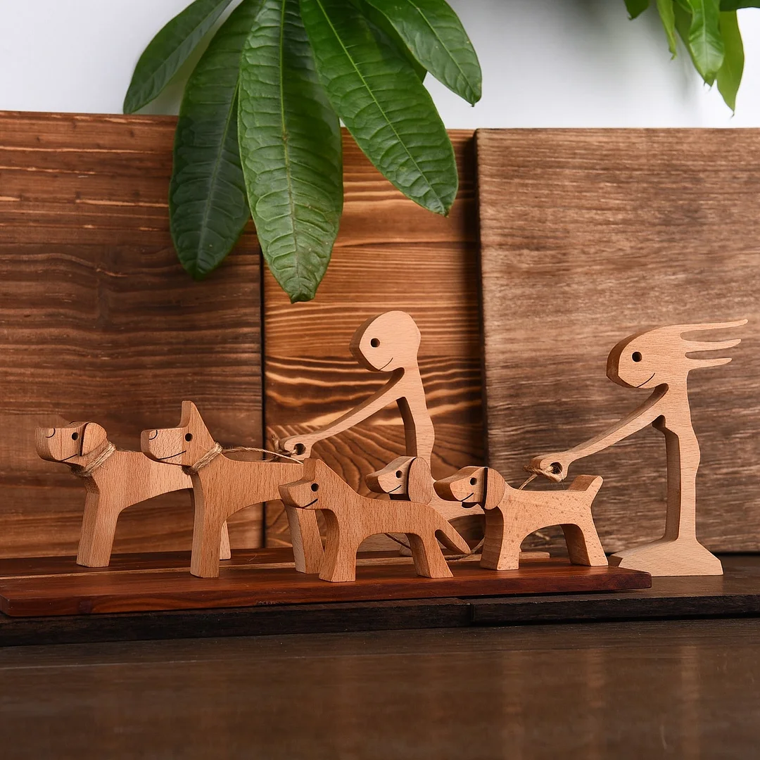 Personalise Dog Home Decor Figurines Handmade Ornaments Home Decoration Miniature Figurines For Bedroom Home Office Shelf Decor