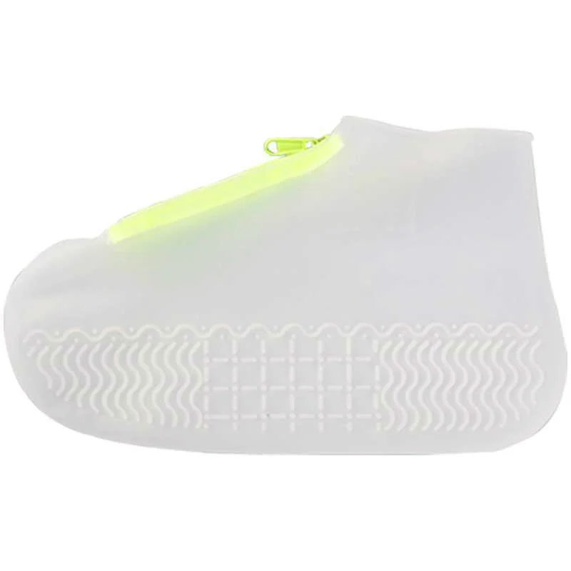 Letclo™ Rubber Shoes Cover Zippers Unisex Reusable Waterproof Shoes letclo Letclo
