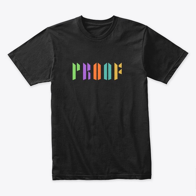 BTS Rainbow Proof LOGO T-shirt