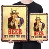 Beer - Metal Tin Signs(8*12Inch/12*16Inch) - Bar