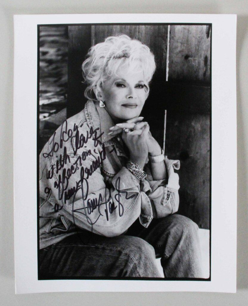 Janis Paige Signed Photo Poster painting 8x10 - COA JSA