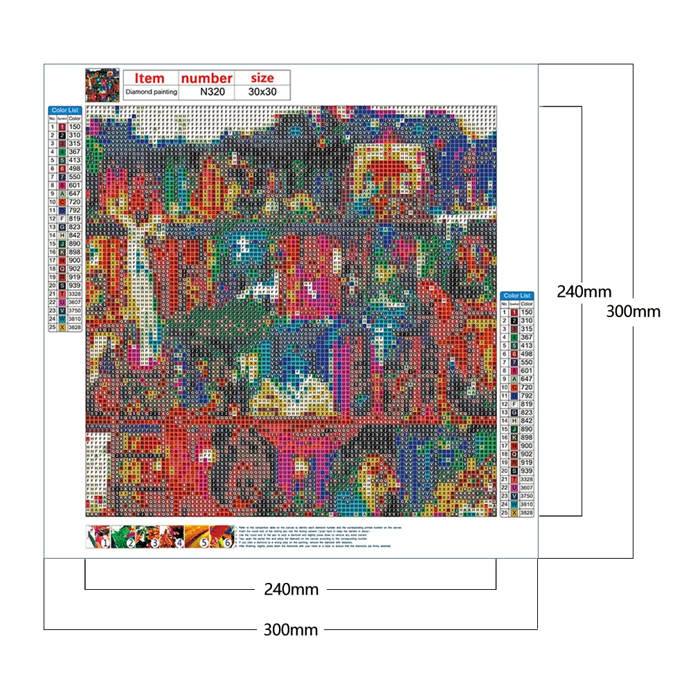 Diamond Painting - Full Round/Square Drill - Fantasy Books(30*30 - 50*50cm)