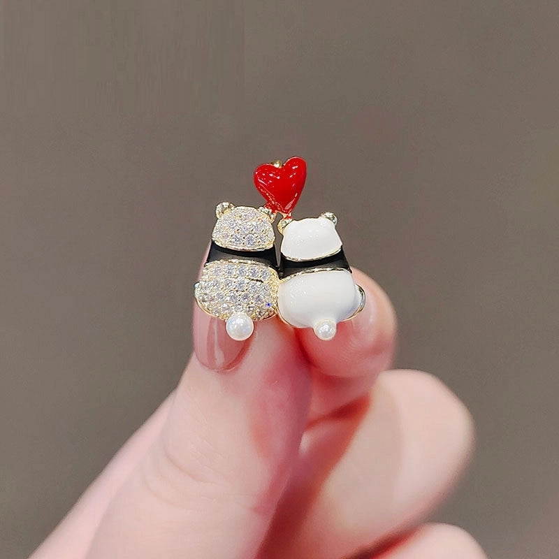 Small Brooch Bow Anti-slip Brooch High-grade Chest Sewn-free Shirt Anti-slip Buckle Pin