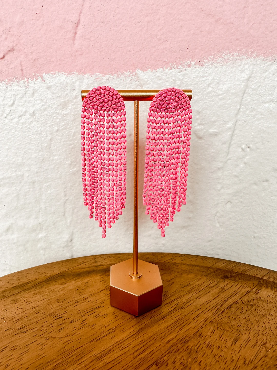 [Treasure Jewels] Neon Pink Jelly Earrings