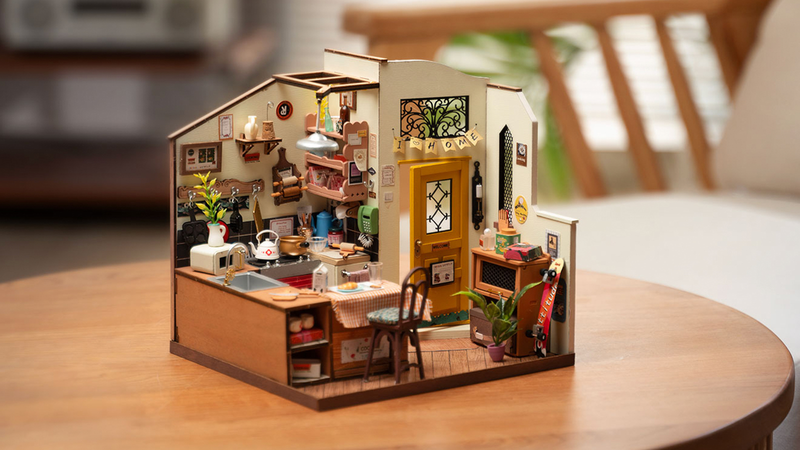 Rolife DIY Miniature House - Cozy Kitchen DG159